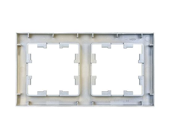Рамка Schneider Electric 2-м ATLAS DESIGN универс. алюминий ATN000302 – изображение 2