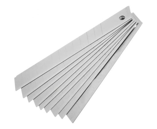 Лезвия сегментированные (100 шт; 9 мм) для ножей TUNDRA 1006515 – изображение 2