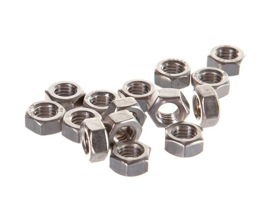 Гайка Tech-Krep DIN934 M8 нерж.ст. А2 15шт 141756 – изображение 2