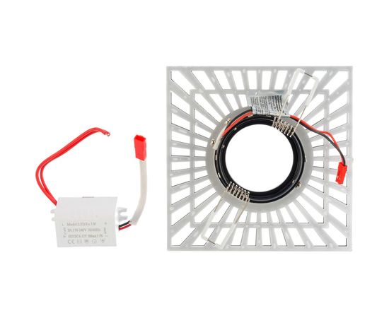 Светильник, Квадрат, Черный, Gu5.3, 3W, LED 4000K Gauss Backlight BL126 – изображение 3