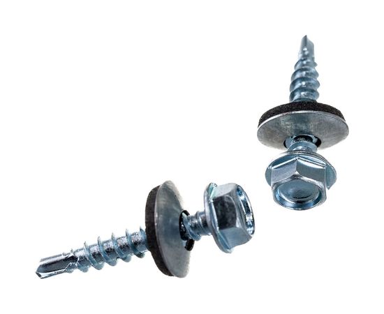 Кровельный саморез ГОСКРЕП ZP 4.8х28, 300 шт., б.пл.конт. 1000 мл 2-0010400 – изображение 4