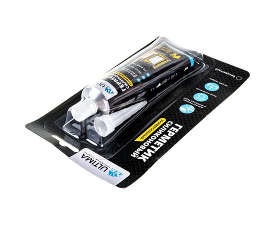 Силиконовый универсальный герметик Ultima бесцветный ТЮБИК 80 мл UYTDN80105 – изображение 5