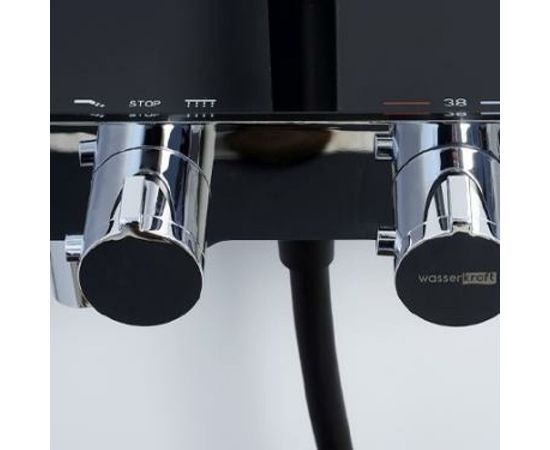 Душевой комплект с термостатическим смесителем WasserKRAFT Thermo латунь A11401 – изображение 5