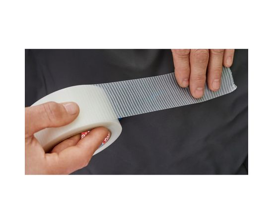 Армированная лента на тканевой основе TESA прозрачная для наружных работ 20 м х 48 мм 56395-00000-00 – изображение 6