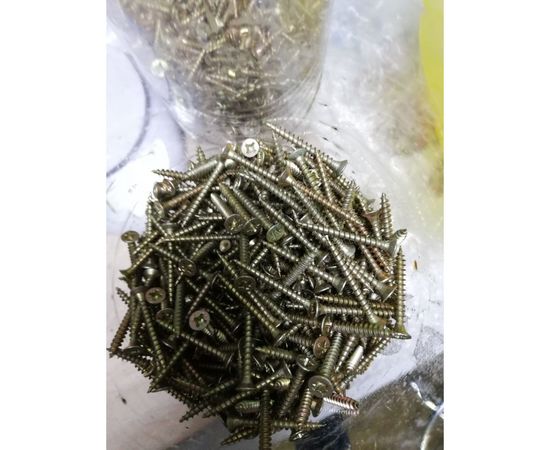 Саморез КРЕП-КОМП желтый цинк POZY 3х30 1500шт жд330ф – изображение 6