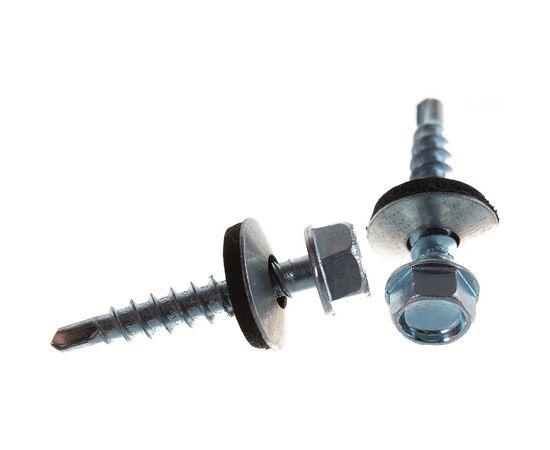 Кровельный саморез ГОСКРЕП ZP 4.8х28, 300 шт., б.пл.конт. 1000 мл 2-0010400 – изображение 7