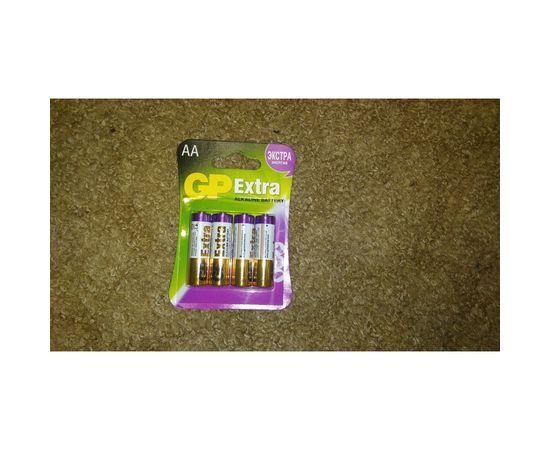 Алкалиновые батарейки GP АА 4 шт Extra Alkaline 15А 15AX-2CR4 Extra – изображение 9