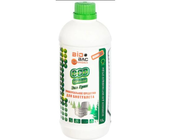 Средство универсальное для биотуалета 1 л BIOBAC ECO GREEN 