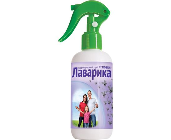 Парфюмированный спрей от мошки Лаварика 200 мл 4620015690599 