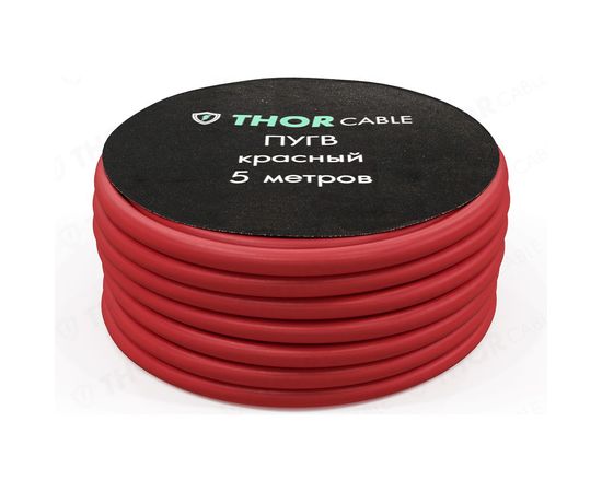 Провод ПУГВ Торкабель 1,0 красный 5 м в упаковке 0749524536748 