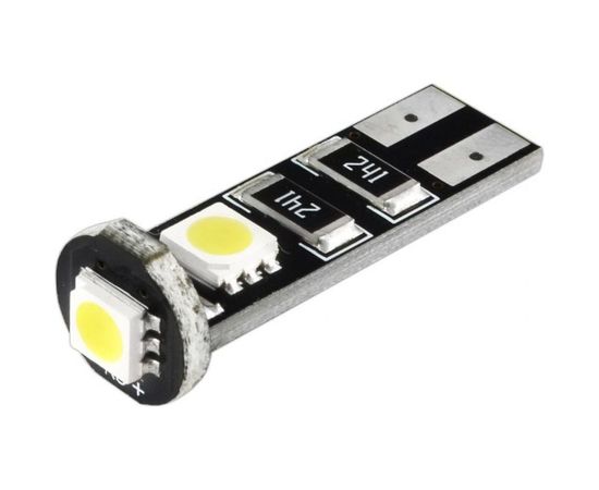 Автолампа диод SKYWAY T10 W5W 12V 1.5W 1 диод без цоколя 1-конт Белая S08201069 