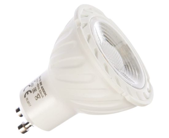 Светодиодная лампа Красная цена GU10 5 Вт 4000K 370 лм холодный белый свет 4606400619475 