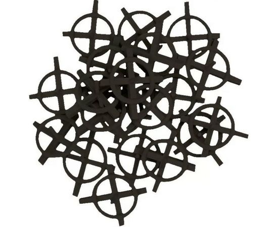 Крестики дистанционные пластмассовые (100 шт; 3 мм) TOPEX 16B630 