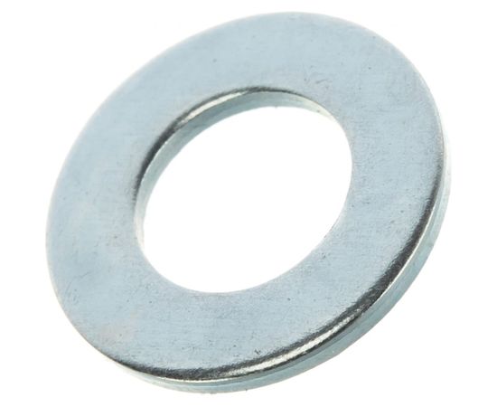 Шайба ЗУБР DIN 125A, 8 мм, 25 штук, оцинкованная 303806-08 