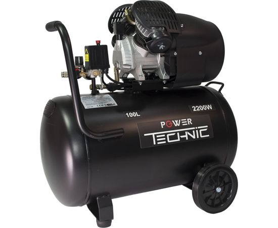 Компрессор POWER TECHNIC коаксиальный, масляный, 220В, 2200Вт ACD400/100 