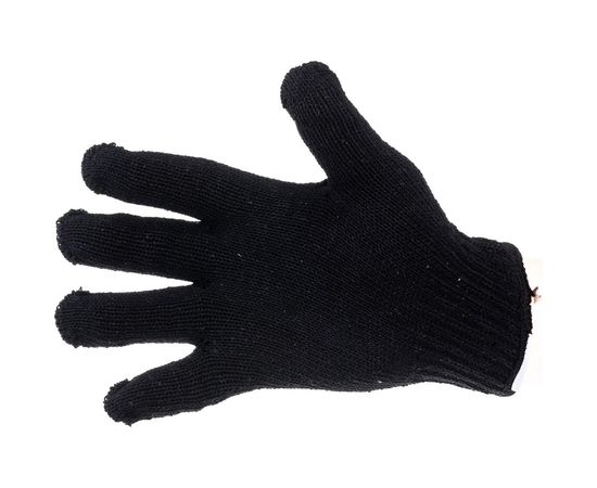 Двойные перчатки х/б СПЕЦ-SB черные Пер 045 – изображение 2