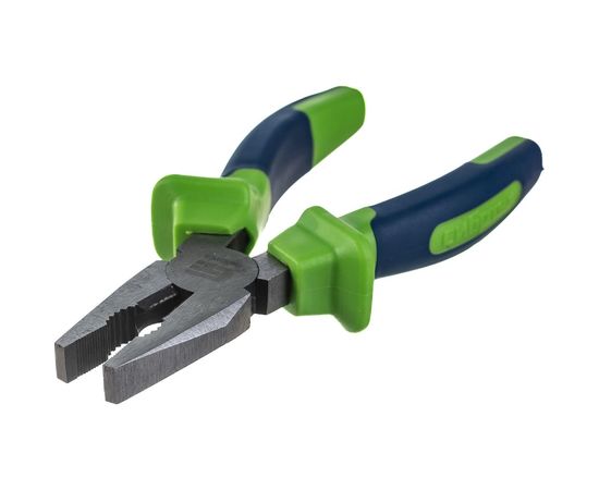 Комбинированные плоскогубцы СИБРТЕХ 160 мм, двухкомпонентные рукоятки 17050 – изображение 2