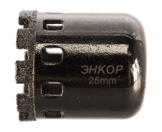 Коронка алмазная по керамограниту (25 мм) Энкор 9430 – изображение 2