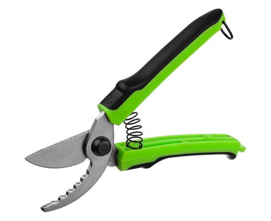 Плоскостной секатор с двухкомпонентными рукоятками РОСТОК Pс-55 220 мм 40203_z02 – изображение 2