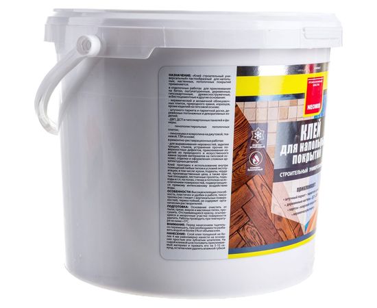 Клей для напольных покрытий Neomid 10 кг Н-КлейНП-10 – изображение 2