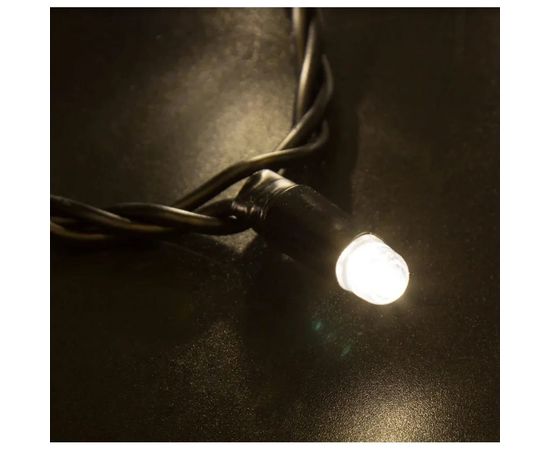 Светодиодная гирлянда NEON-NIGHT Нить 10м 100 LED, тёплый-белый, без комплекта подключения 305-146 – изображение 2