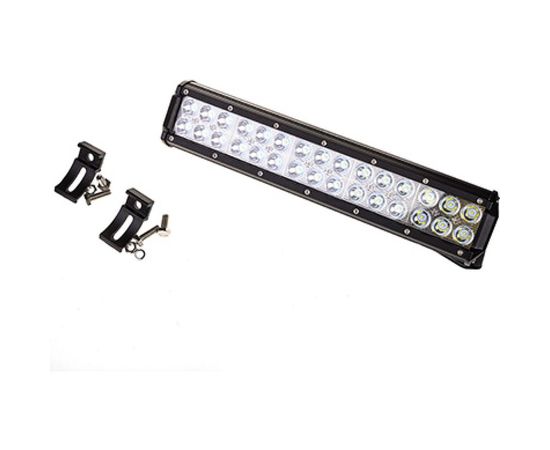 Прямоугольная светодиодная фара SKYWAY OFF ROAD 12V/24V 90W 6000К 30 диодов дальний свет S08401006 – изображение 2