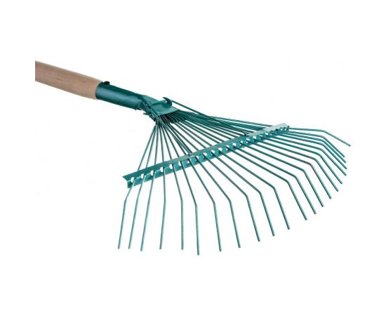 Проволочные веерные грабли с черенком Gigant 22 зуба GFE-10 – изображение 3