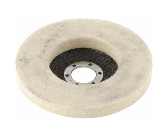 Круг полировальный непрерывный из натурального войлока 125х22,2 мм MATRIX 75942 – изображение 3