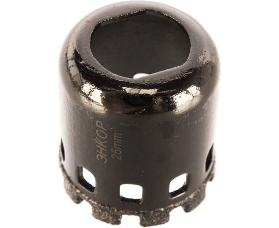 Коронка алмазная по керамограниту (25 мм) Энкор 9430 – изображение 3