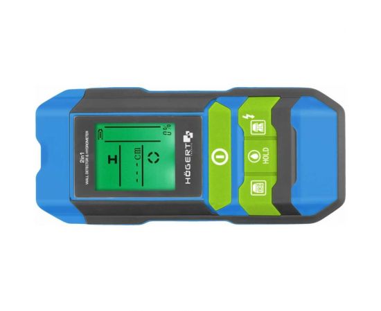 Профессиональный детектор скрытой проводки с гигрометром Hogert Technik HT4M341 – изображение 3
