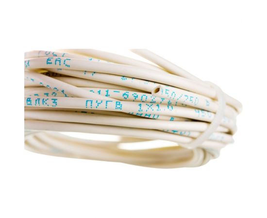 Провод ПУГВ Торкабель 1,0 белый 5 м в упаковке 0749524536755 – изображение 3