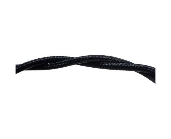 Витой провод Retrika, ретро 2х1.5 черный, 50м RP-21508 – изображение 3