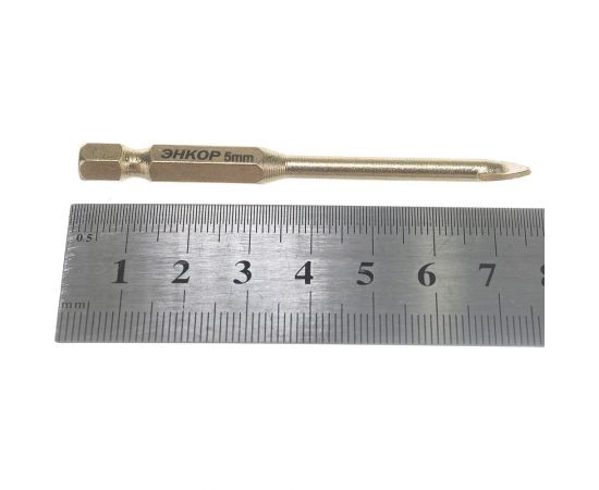 Сверло для стекла и керамики (5 мм; 1/4") Энкор 9609 – изображение 4