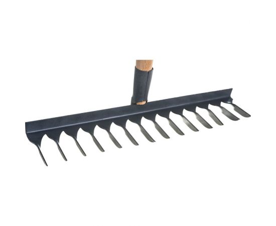 Витые грабли с деревянным черенком Gigant 14-ти зубые GFE-07 – изображение 4