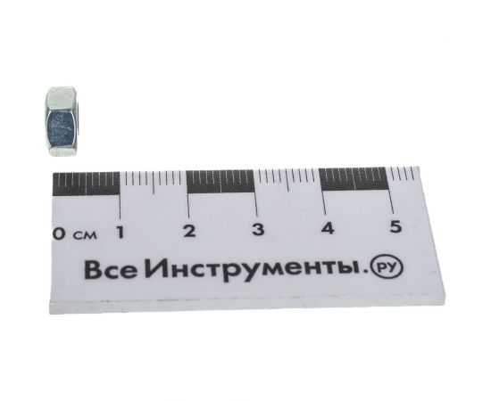 Шестигранная гайка Метизный двор M6 DIN 934, 500 шт. 4607159067463 – изображение 4