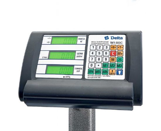 Торговые весы DELTA ТВП1-300С до 300кг/100г Р1-00006225 – изображение 4