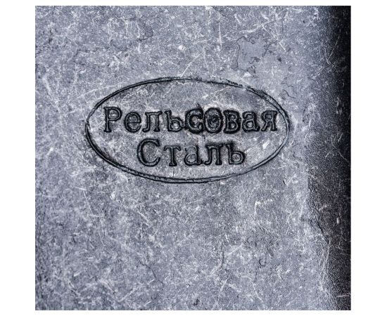 Штыковая лопата из рельсовой стали с черенком Gigant с ребрами жесткости, с ручкой GBS-01 – изображение 5