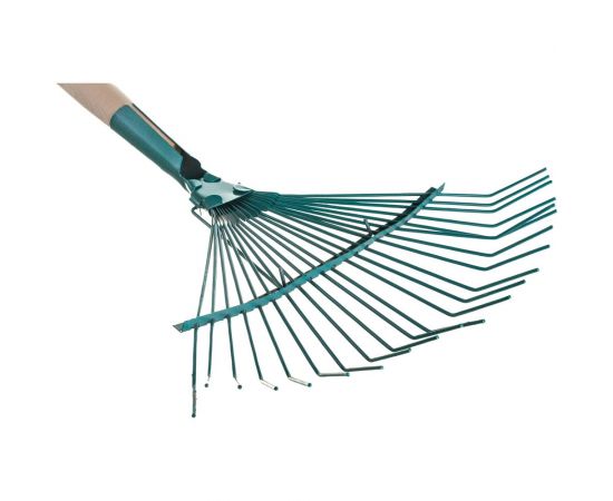 Проволочные веерные грабли с черенком Gigant 22 зуба GFE-10 – изображение 5