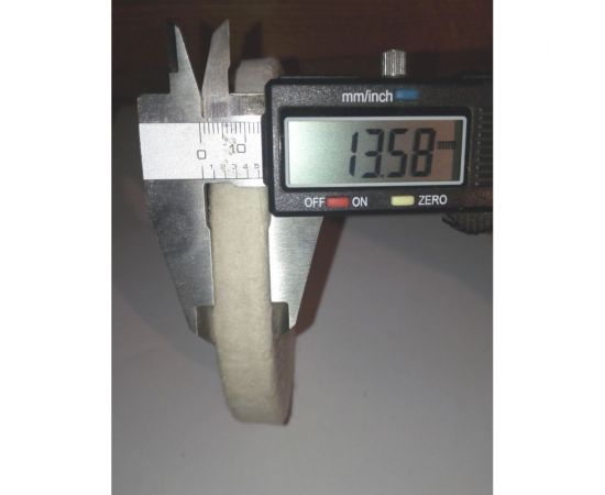 Круг полировальный непрерывный из натурального войлока 125х22,2 мм MATRIX 75942 – изображение 5