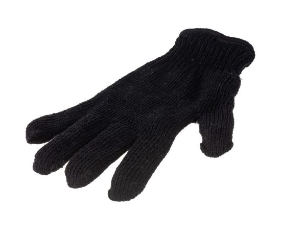 Двойные перчатки х/б СПЕЦ-SB черные Пер 045 – изображение 5