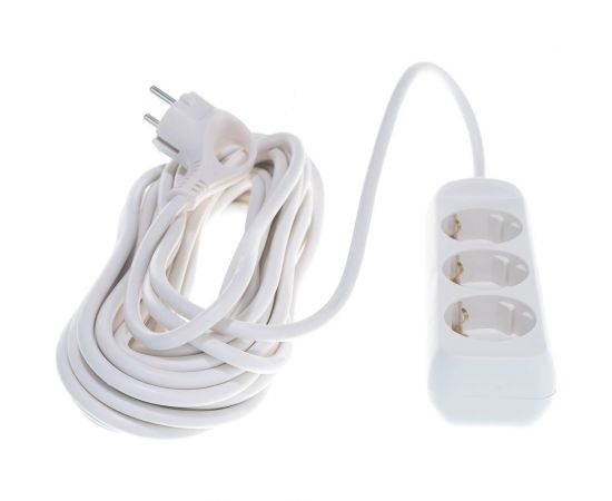 Удлинитель ЭРА U-3e-10m Россия c заземлением, 3х1мм2, 16А, ПВС, 3гн, 10м Б0028373 – изображение 5