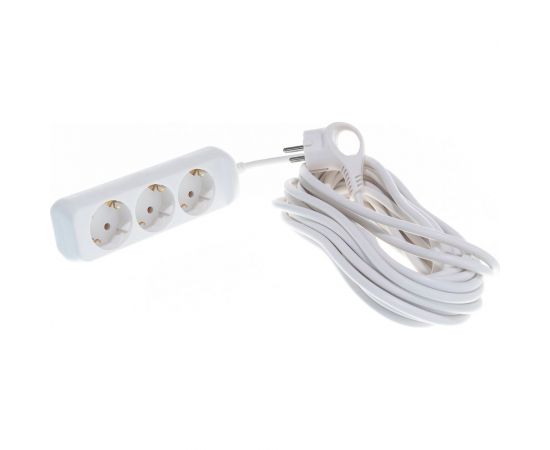 Удлинитель ЭРА U-3e-10m Россия c заземлением, 3х1мм2, 16А, ПВС, 3гн, 10м Б0028373 – изображение 7