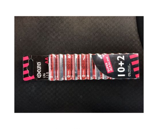 Алкалиновые элементы питания ФАZА LR 6 Super Alkaline SBL-10+2 2854582 – изображение 7