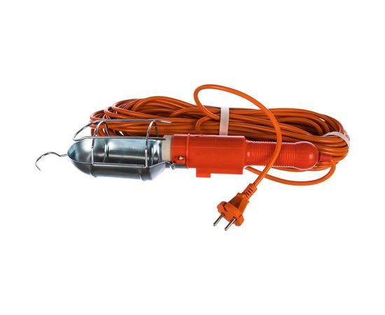 Светильник переносной ТМ UNIVersal c выключателем и розеткой 20м 966U-0220 