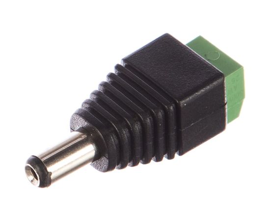 Разъем питания REXANT штекер 2.1х5.5 с клеммной колодкой, блистер 50шт 14-0314 