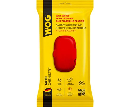 Влажные салфетки WOG 36 шт. WGC0661 