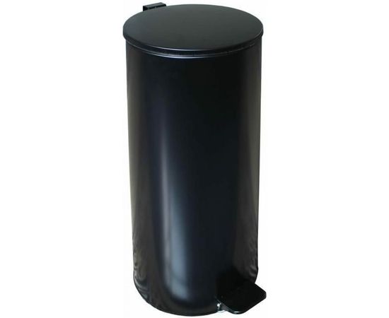Урна с педалью Титан Мета 30л, черный 4607078088402 