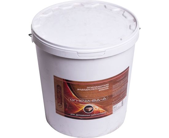 Огнезащитная водно-дисперсионная вспучивающаяся краска для дерева ОГНЕЗА-ВД-Д 105042 