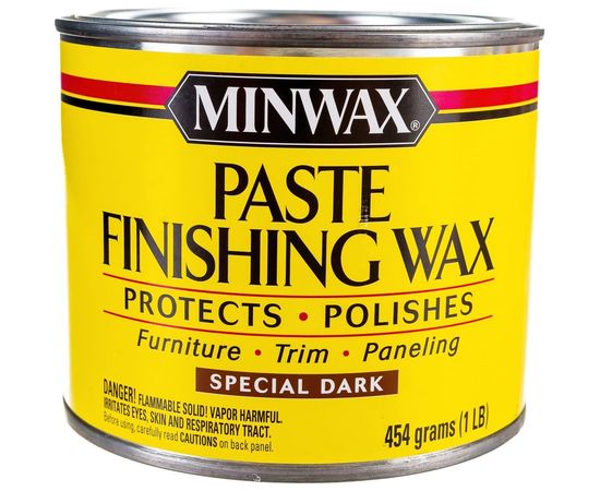 Воск для дерева Minwax MW PASTE WAX специальный темный 453 гр 78600 