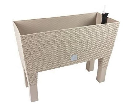 Кашпо с автополивом 30 л мокко Prosperplast Rato case high DRTC600H-7529U 